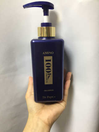 닥터펩티 아미노 100K 프리미엄 샴푸 500g — 4점을 준 리뷰어가 2018년 7월 올린 사용 사진