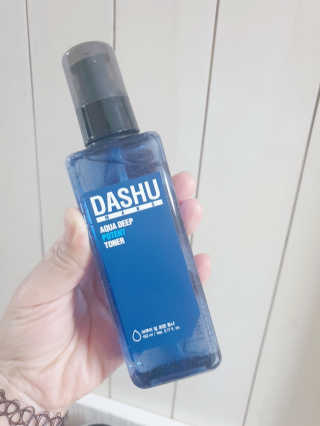 다슈코리아 다슈 맨즈 아쿠아 딥 포텐 토너 153ml — 4.5점을 준 리뷰어가 2019년 7월 올린 사용 사진