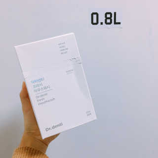 Dr.denti 닥터덴티 프레시 마우스워시 (30ea) — 5점을 준 리뷰어가 2017년 10월 올린 사용 사진