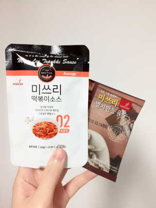 미쓰리떡볶이 just 10 min 패키지 — 5점을 준 리뷰어가 2018년 5월 올린 사용 사진