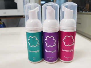 폼글 I foamgle [폼글] 거품가글 50ml 3종 - 민트, 라벤더, 라즈베리 — 5점을 준 리뷰어가 2019년 11월 올린 사용 사진