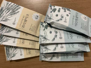 [착한습관]건강한 한끼, 귀리 쉐이크와 서리태 쉐이크 — 4.5점을 준 리뷰어가 2019년 9월 올린 사용 사진