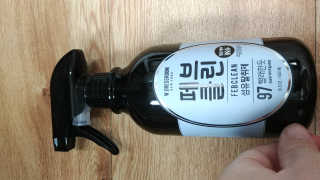 더블유드레스룸 페브클린 500ml — 5점을 준 리뷰어가 2018년 8월 올린 사용 사진
