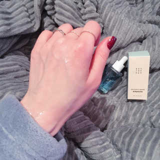 헤이톡 블루 아줄렌 카밍앰플 — 3점을 준 리뷰어가 2020년 1월 올린 사용 사진