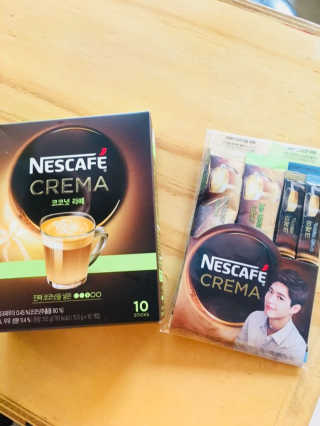 네스카페 코리아 네스카페 크레마 코코넛라떼 — 4.5점을 준 리뷰어가 2018년 1월 올린 사용 사진
