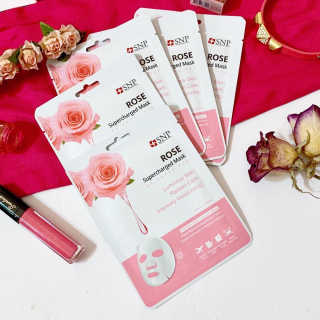 SNP Supercharged Mask_Rose Centifoli Flower — 5점을 준 리뷰어가 2019년 1월 올린 사용 사진