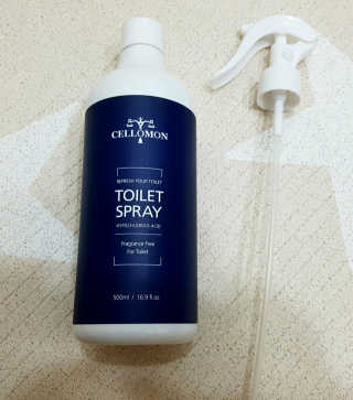 셀로몬 토일렛 스프레이 500ml — 5점을 준 리뷰어가 2018년 5월 올린 사용 사진