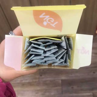네츄럴굿띵스 퓨어 키즈 프로바이오틱스 60포 — 4점을 준 리뷰어가 2019년 6월 올린 사용 사진