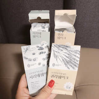 착한습관 귀리쉐이크와 서리태쉐이크 — 5점을 준 리뷰어가 2018년 8월 올린 사용 사진