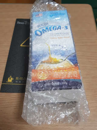 오메가-3스무디 [오메가스무디] 짜먹는 오메가3 DHA 임산부 어린이 — 3점을 준 리뷰어가 2019년 5월 올린 사용 사진