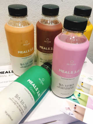 인테이크 밀스 3.0 Trial Kit(보틀형 5종) — 4점을 준 리뷰어가 2017년 4월 올린 사용 사진