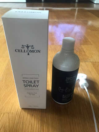 셀로몬 토일렛 스프레이 500ml — 2점을 준 리뷰어가 2018년 5월 올린 사용 사진