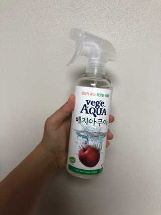 베지아쿠아 475ml + 리필 1000ml 1Set — 5점을 준 리뷰어가 2019년 8월 올린 사용 사진