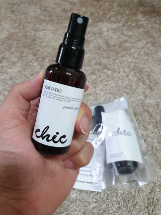 PERVADO 페르바도 산소계 살균소독제 칙, CHIC 60ml — 5점을 준 리뷰어가 2018년 10월 올린 사용 사진