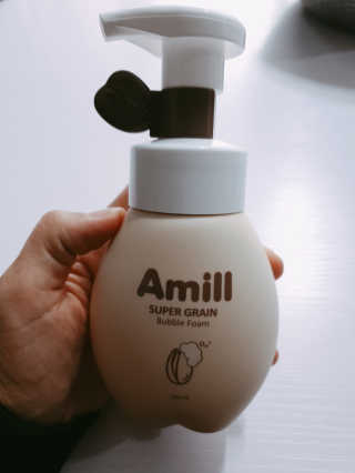 에이밀 슈퍼 그레인 버블 폼 200ml — 3점을 준 리뷰어가 2019년 12월 올린 사용 사진