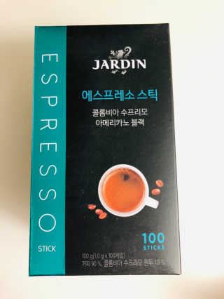 (주)쟈뎅 쟈뎅 에스프레소 스틱 아메리카노 블랙 — 5점을 준 리뷰어가 2018년 10월 올린 사용 사진