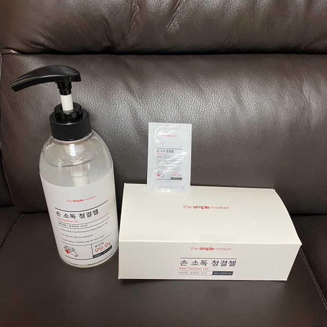 [더심플마켓] 손소독제 리뷰 사진