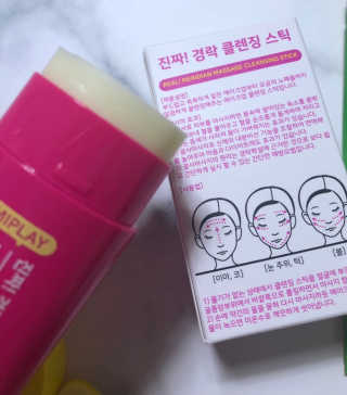 미플레이 진짜 경락 클렌징 스틱 — 4점을 준 리뷰어가 2018년 11월 올린 사용 사진