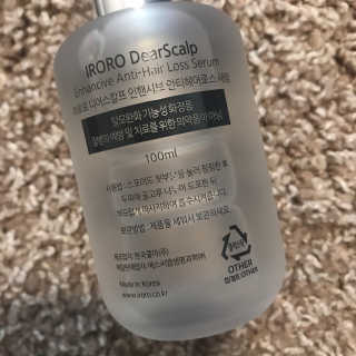 RORO 디어스 캘프 인핸 시브 안티 헤어 로스 세럼 — 5점을 준 리뷰어가 2019년 10월 올린 사용 사진