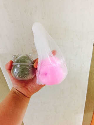 에코네코소산도 아이스크림버블 클렌저 — 3점을 준 리뷰어가 2017년 2월 올린 사용 사진