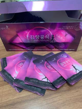 [감량공식] 다이어트 건강기능식품 — 4점을 준 리뷰어가 2019년 12월 올린 사용 사진
