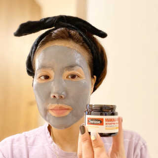 SWISSE 스위스 마누카 허니 디톡시파잉 페이셜 마스크 — 4점을 준 리뷰어가 2019년 12월 올린 사용 사진