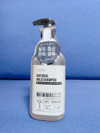 정직한실험실 탈모증상완화 내추럴 마일드 샴푸 — 5점을 준 리뷰어가 2019년 11월 올린 사용 사진