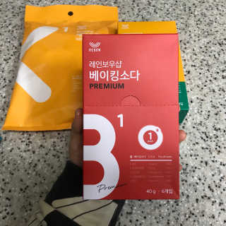 레인보우샵 올인원세탁세제,베이킹소다 스틱포6개입+세탁조클리너 — 5점을 준 리뷰어가 2018년 4월 올린 사용 사진
