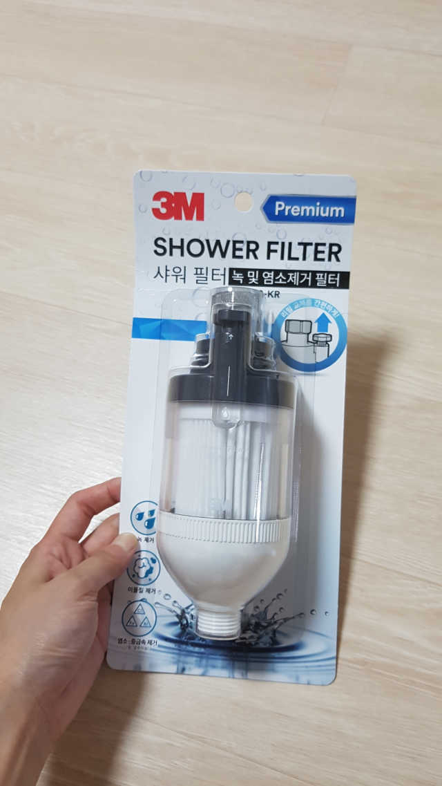 3M™ 프리미엄 샤워필터 리뷰 사진