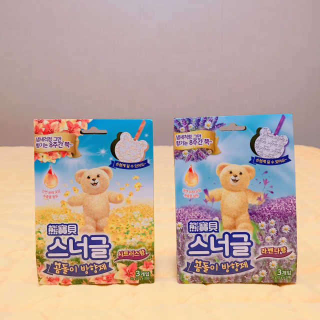 스너글 곰돌이 방향제 리뷰 사진