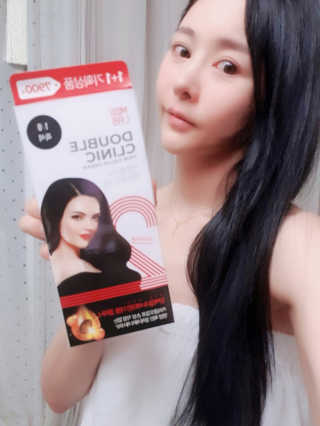 (주)에네스티 미스랩 더블 클리닉 헤어 컬러 크림 — 5점을 준 리뷰어가 2019년 9월 올린 사용 사진