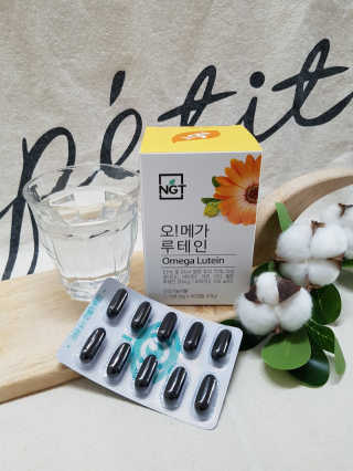 네츄럴굿띵스 오!메가루테인 60일분 — 5점을 준 리뷰어가 2018년 10월 올린 사용 사진