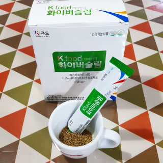 두루원 똥기사의 Kfood 화이버슬림 — 3.67점을 준 리뷰어가 2018년 11월 올린 사용 사진