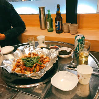 곱창을 요리하는 남자 [곱창을요리하는남자 상수] 곱창or막창 2인분+음료1병 — 4점을 준 리뷰어가 2018년 12월 올린 사용 사진