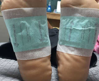 메디테라피 더마 릴렉스 힐링패치 — 1.83점을 준 리뷰어가 2018년 3월 올린 사용 사진