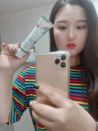 포레스트힐 그린 밸런스 클렌져 100ml + 토끼 헤어밴드 — 3.5점을 준 리뷰어가 2019년 12월 올린 사용 사진