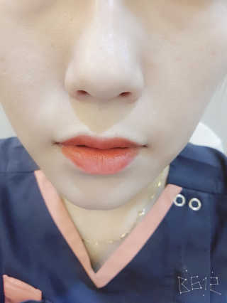 [블랙루즈] 코튼 립 컬러 — 5점을 준 리뷰어가 2018년 9월 올린 사용 사진