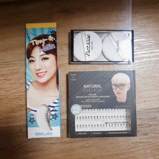 피카소 밍크래쉬속눈썹 1종 + 내추럴속눈썹 1종 랜덤증정 — 4.5점을 준 리뷰어가 2019년 9월 올린 사용 사진