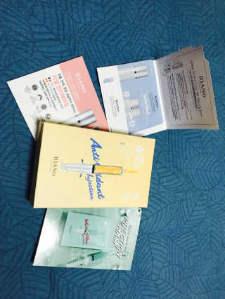 바노바기 코스메틱 바노바기 인젝션 마스크 (10매입) — 4점을 준 리뷰어가 2017년 3월 올린 사용 사진