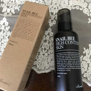 벤튼 스네일비 하이콘텐트 스킨 150ml — 3.83점을 준 리뷰어가 2017년 4월 올린 사용 사진