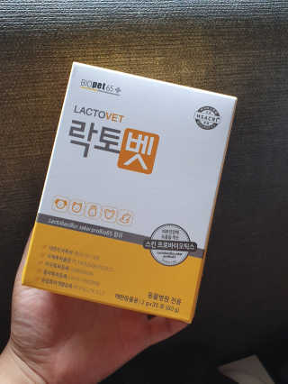 유산균하우스 [프로바이오닉]락토벳 — 4점을 준 리뷰어가 2019년 8월 올린 사용 사진