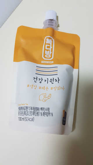 자연원 복다방 2종 100ml 10포씩 — 5점을 준 리뷰어가 2018년 12월 올린 사용 사진