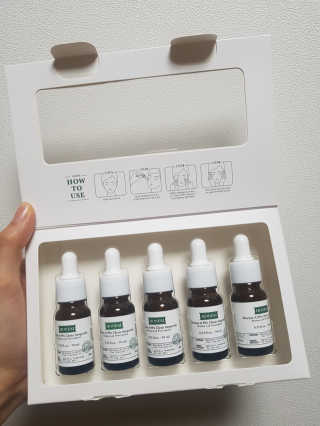 어니시 닥터에이 99앰플 세트 10ml X 5개 — 5점을 준 리뷰어가 2019년 4월 올린 사용 사진