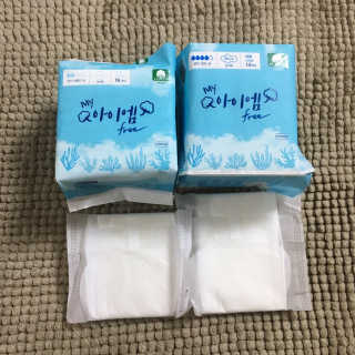 보타메디 마이아이엠 생리대 — 3.67점을 준 리뷰어가 2019년 1월 올린 사용 사진