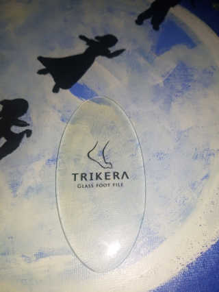 TRIKERA – 피부에 흠집이없는 발 스크럽 제품 — 5점을 준 리뷰어가 2019년 12월 올린 사용 사진