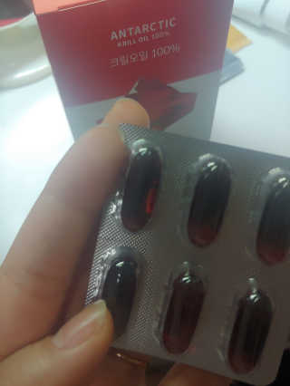 이너블릭 이너타임 크릴오일 — 5점을 준 리뷰어가 2019년 12월 올린 사용 사진