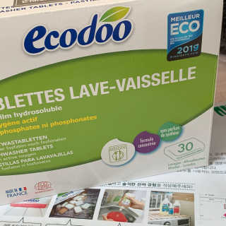 에코두 식기세척기세제 타블렛 600g — 5점을 준 리뷰어가 2019년 11월 올린 사용 사진