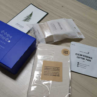어반리브즈 프리미엄 화장솜 트라이얼 SET — 5점을 준 리뷰어가 2019년 8월 올린 사용 사진