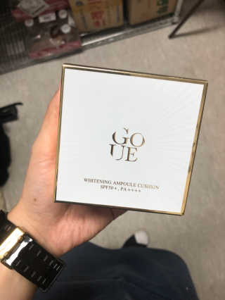 고유에 화이트닝 앰플쿠션 SPF50+, PA++++ — 4.33점을 준 리뷰어가 2018년 7월 올린 사용 사진