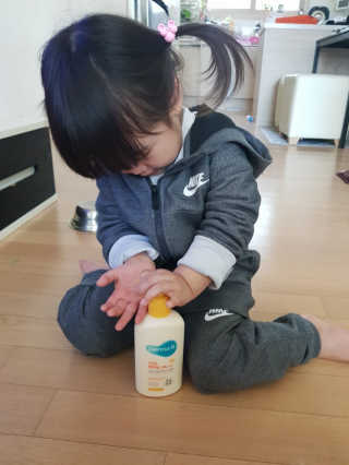 더마비 에브리데이 선블록 SPF50+ PA++++ — 5점을 준 리뷰어가 2019년 4월 올린 사용 사진